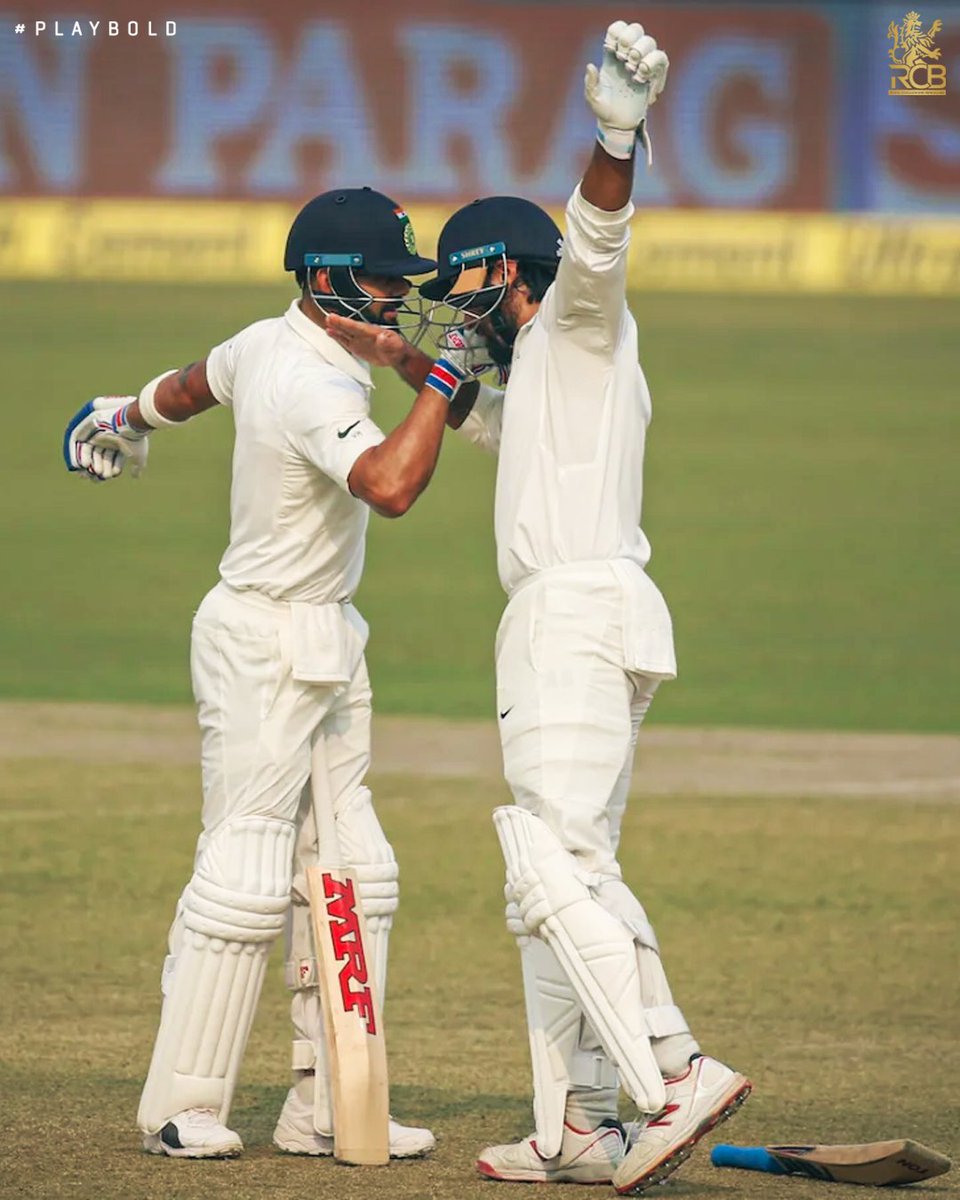 RCBTweets's tweet photo. Another day, another milestone by King Kohli! 👑🙇🏼‍♂

#OnThisDay in 2017, Virat Kohli brought up his 6️⃣th Test double century at the Arun Jaitley Stadium, setting a record as the first captain to reach this milestone, surpassing the legendary Brian Lara. 🙌

#PlayBold #ನಮ್ಮRCB https://t.co/UnSRJ85gza