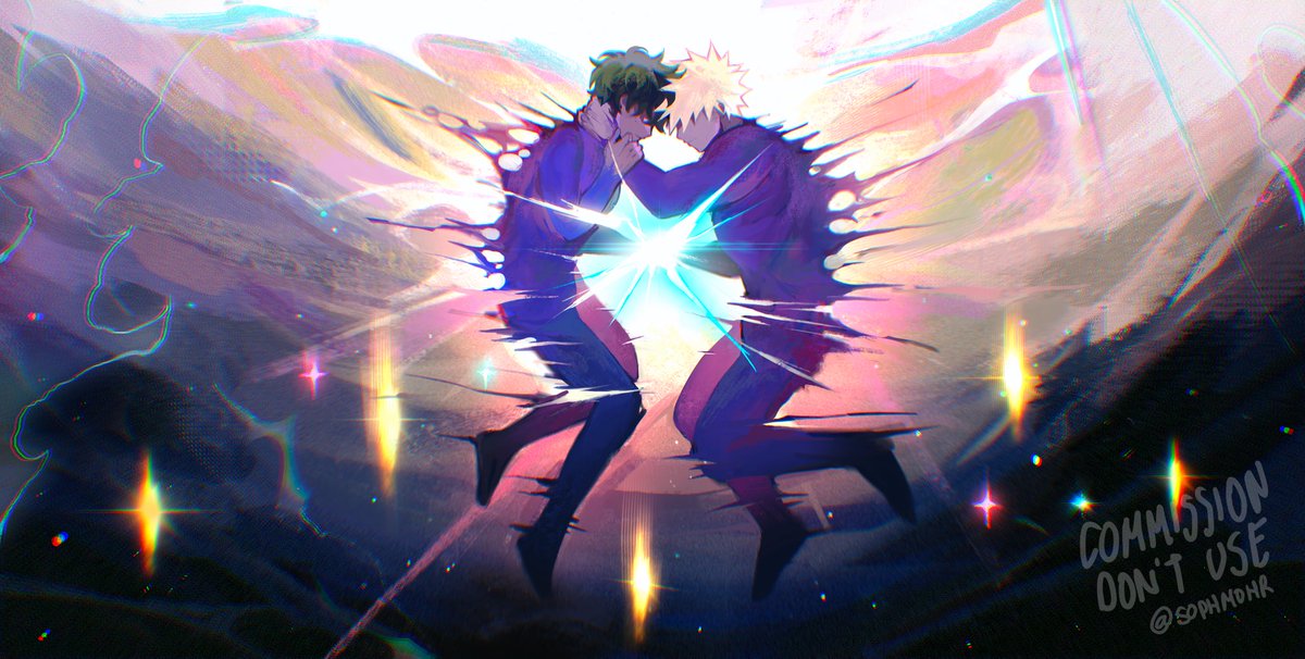 SophiaMohr1's tweet photo. COMM by @/faffypinz (ig) 
PLS DON’T USE/REPOST 
#bkdk #bakudeku #bnha #mha #ArcaneSeason2 https://t.co/voVEwgfIqf