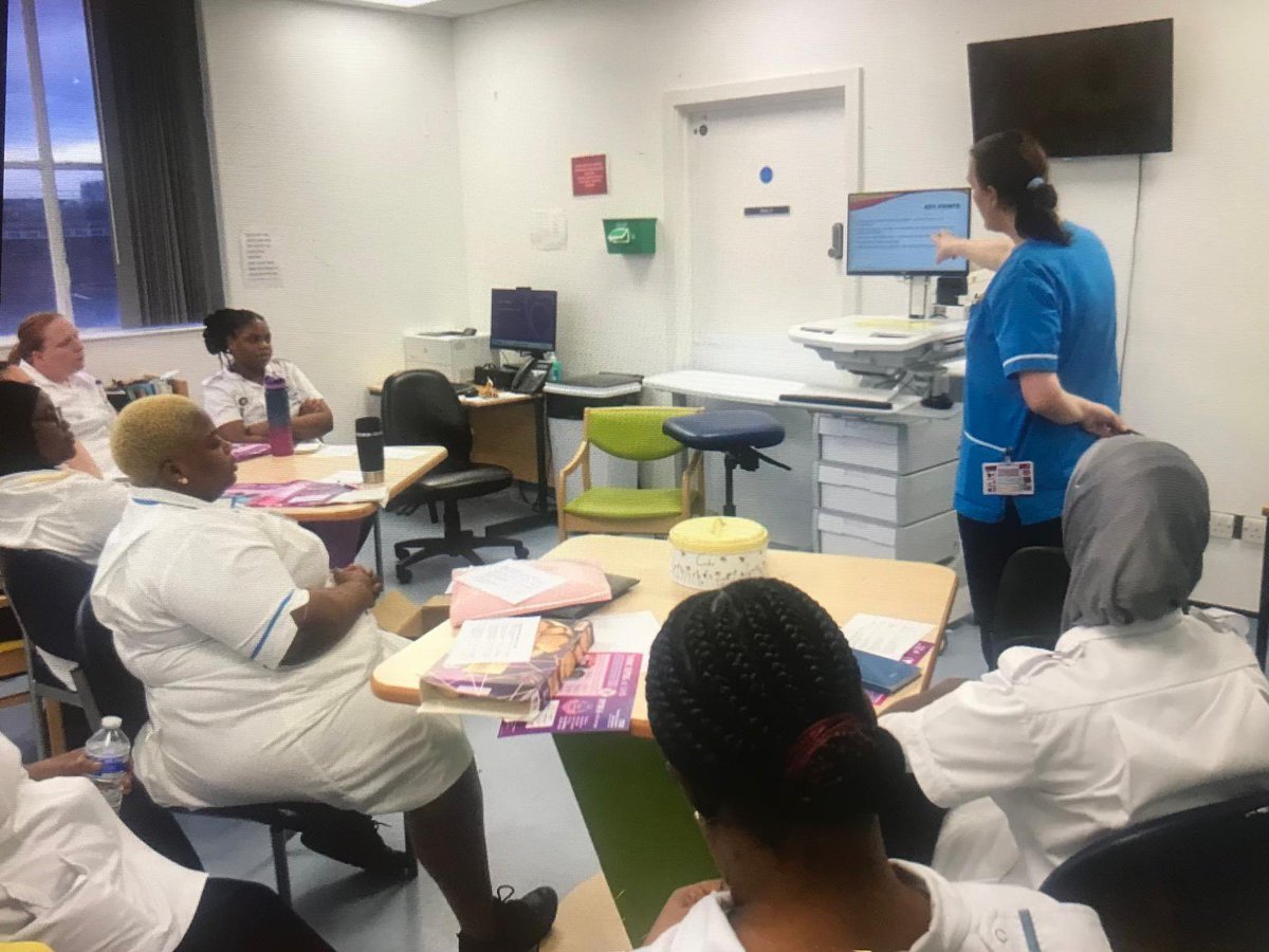 Faith Eckersley (@feckersley50685) on Twitter photo PLT session for the DEH from yesterday.
Thankyou NA Beth for delivering a session on sepsis 🩸<a href="/UHB_SoN/">School of Nursing, AHPs and Midwifery</a> #dedicatededucationhub #studentnurse #clinicaleducator PLT session for the DEH from yesterday.
Thankyou NA Beth for delivering a session on sepsis 🩸<a href="/UHB_SoN/">School of Nursing, AHPs and Midwifery</a> #dedicatededucationhub #studentnurse #clinicaleducator