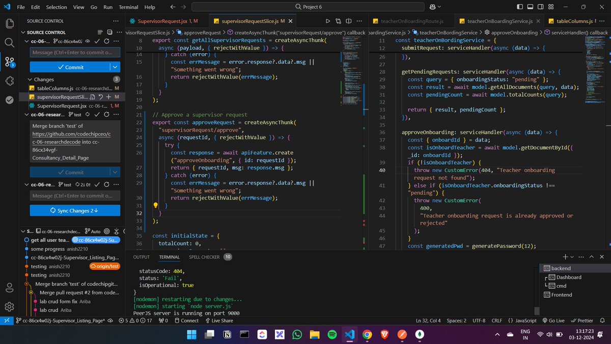 Anish_2210's tweet image. Every time we hit a roadblock in a codebase, we end up discovering new areas to explore.🧑💻
#Learning #TechJourney #CodeDebugging