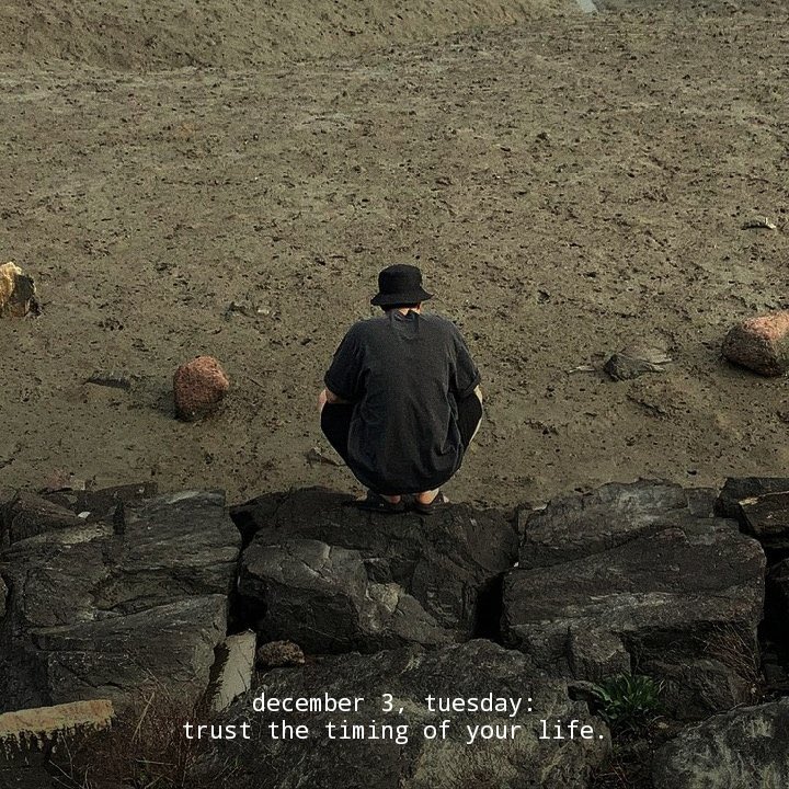 December 3rd, Tuesday: