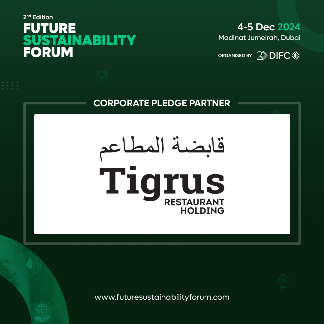 FSF_Dubai's tweet image. We are proud to welcome TIGRUS as a #CorporatePledgePartner for the 2nd Annual Future Sustainability Forum happening on 4-5 December 2024 at Madinat Jumeirah, Dubai. 🌱 

Book Your Tickets: hubs.li/Q02-5crl0  
#DIFCevent #FSF24 #sustainability
