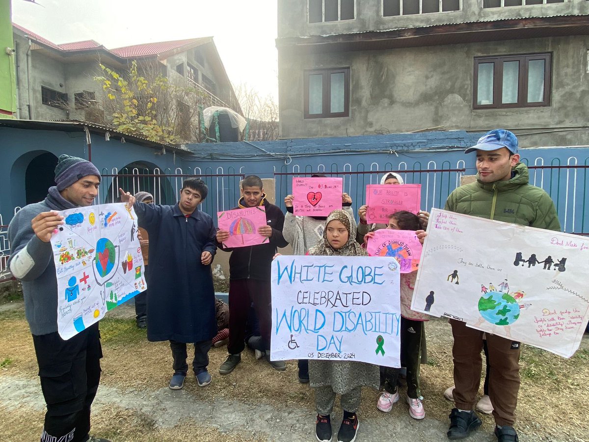 SheikhSaba14's tweet photo. Today, I had privilege of spending time with specially abled children. Their smiles, laughter &amp; resilience were truly inspiring.The time spent with them has energized me to do more for these incredible children #WorldDisabilitiesDay  
@MehboobaMufti @IltijaMufti_ @jkpdp https://t.co/vOuCA1tVtZ