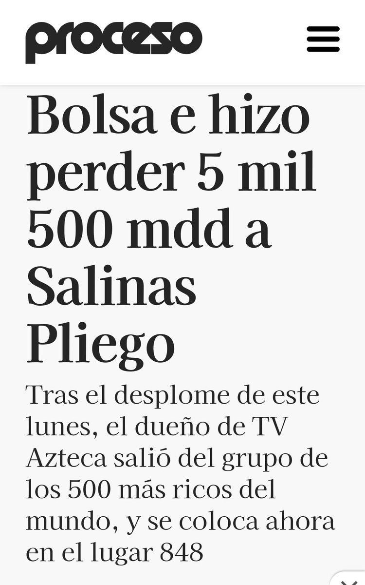 SantyRuize's tweet photo. Pues los sobrinos del #TioRichi que le compren acciones de Elektra a Salinas Pliego. 
Ya no es de los 500 más ricos del mundo, pero sí de los más corruptos, estafadores y evasores. https://t.co/S9CiIYDXzO