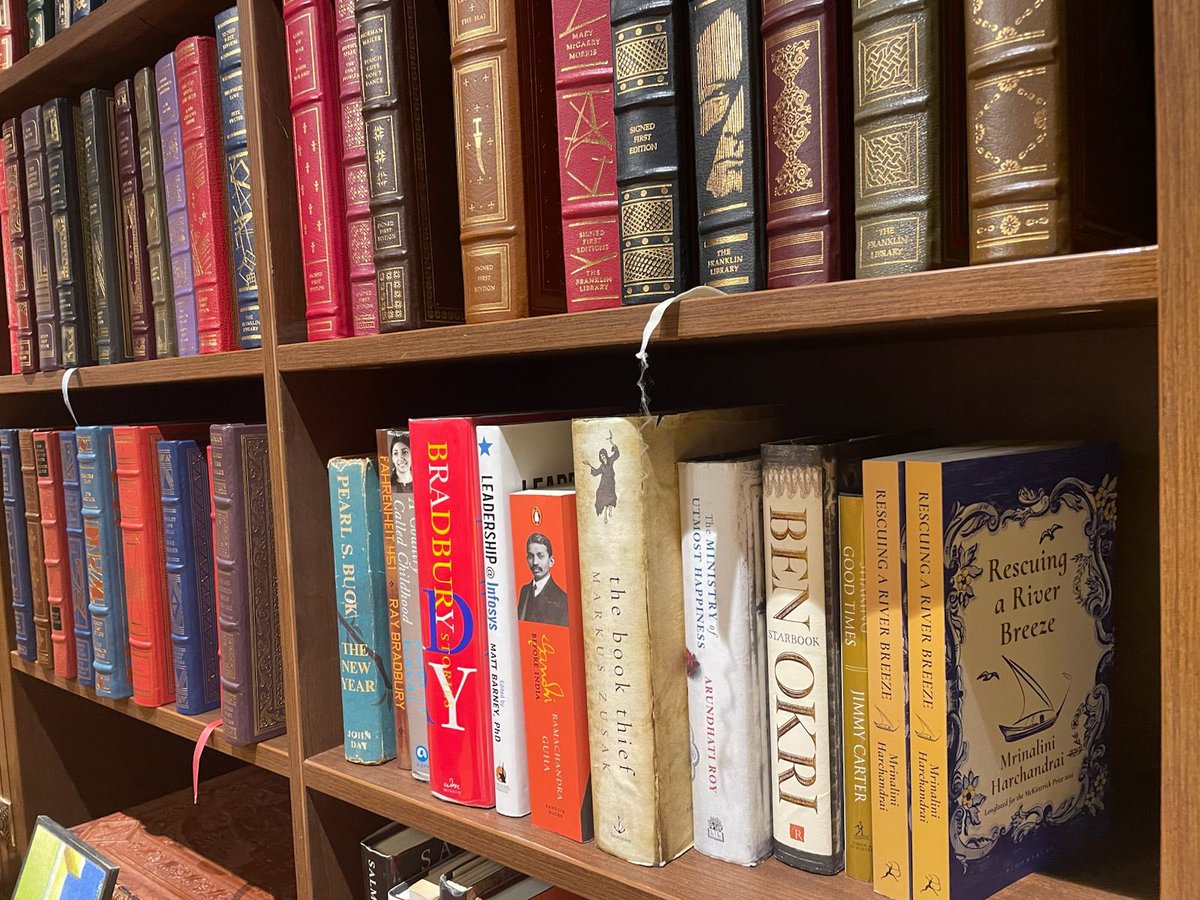 Limited signed copies of Rescuing A River Breeze are now available at <a href="/bookworm_Kris/">Bookworm Bookstore, Blr</a> within its rare-book otherworld The Antiquarian Bookworm annex filled with treasures to delight biblio connoisseurs.