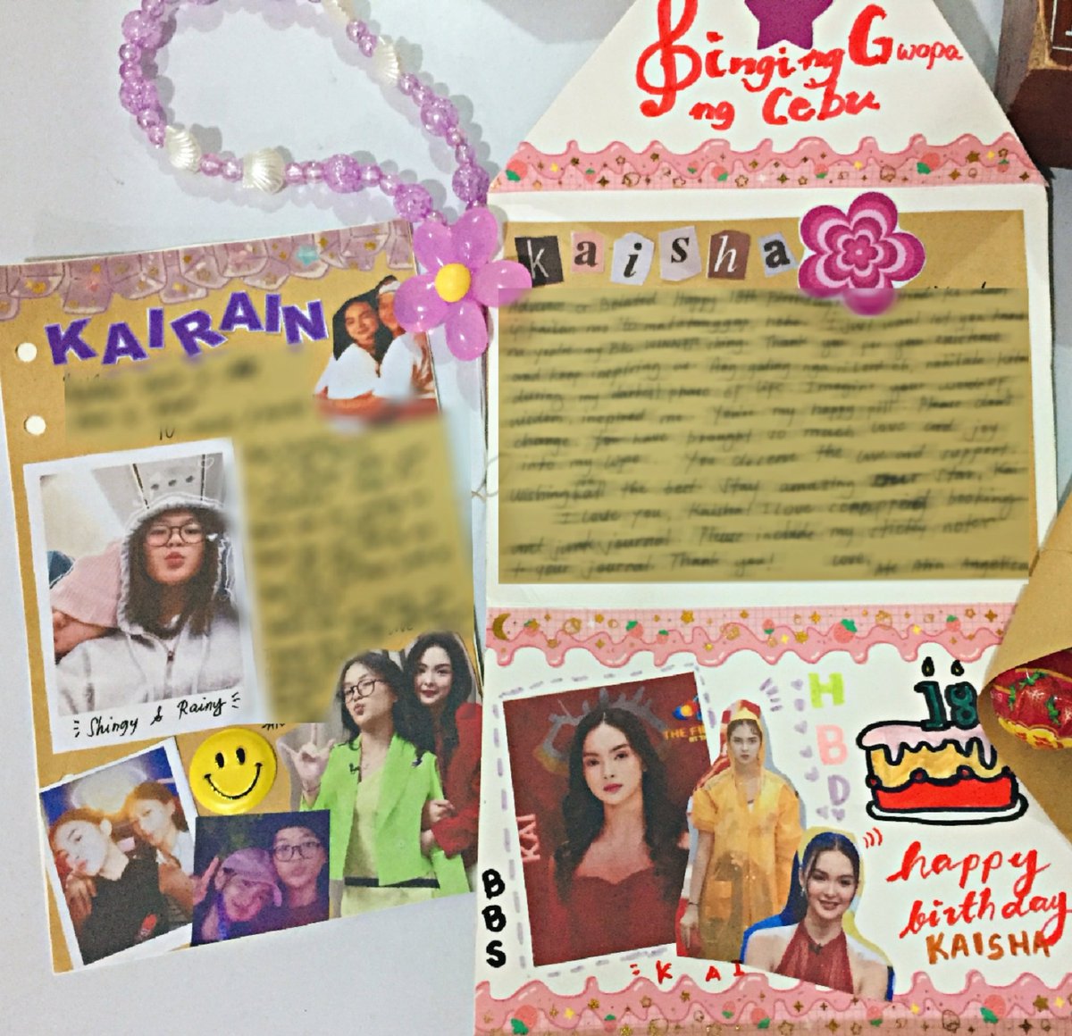wren_akr's tweet image. Kinikilig ako 🥺❤️ gamit nya yung isa sa mga binigay ko. Thank you and I love you, Kaisha 🫶🤧
#KaiMontinola