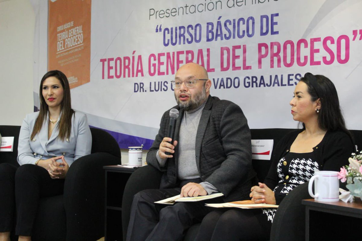 lovadograjales's tweet photo. Gracias al @impepac , y a sus consejerías por el estupendo evento en que presentamos mi “Curso Básico de Teoría General del Proceso”. Estimo las gestiones y palabras de @ElizamarGuti así como los lo conceptos de @xitgomezteran y @casalez_mayte. ¡Un gusto estar en Cuernavaca! https://t.co/KhdanvKQiO