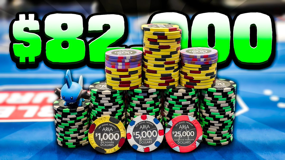 doing an A/B thumbnail test on youtube, but i'd also like twitter's opinion

which one of these is more appealing to click on, and why? this is for a video with a big poker win
