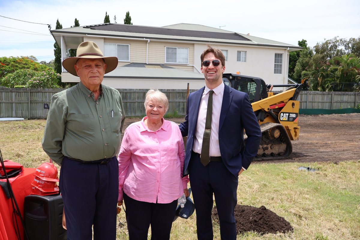 Today, on International Day of People with Disability, we marked an exciting milestone by turning the sod on our Newmarket development! 🎉🏡Chris, a Youngcare Chermside resident, knows how life-changing homes like this can be. Learn more and donate at bit.ly/3O6XSVS