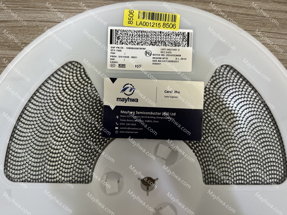 Carol Zhu (@carolzzhu) on Twitter photo IN STOCK!
P/N:VS-10MQ040NTRPBF
MFR:Vishay
DESC:DIODE SCHOTTKY 40V 1A DO214AC
If you have any requirement , please feel free to contact me!
Email: carolzhu@mayhwa.com
#EMS #OEM #CEM #Vishay #IC #Semiconductor
#electroniccomponents #TVS
#Chips #SMT #THT #Inductors #Diodes IN STOCK!
P/N:VS-10MQ040NTRPBF
MFR:Vishay
DESC:DIODE SCHOTTKY 40V 1A DO214AC
If you have any requirement , please feel free to contact me!
Email: carolzhu@mayhwa.com
#EMS #OEM #CEM #Vishay #IC #Semiconductor
#electroniccomponents #TVS
#Chips #SMT #THT #Inductors #Diodes