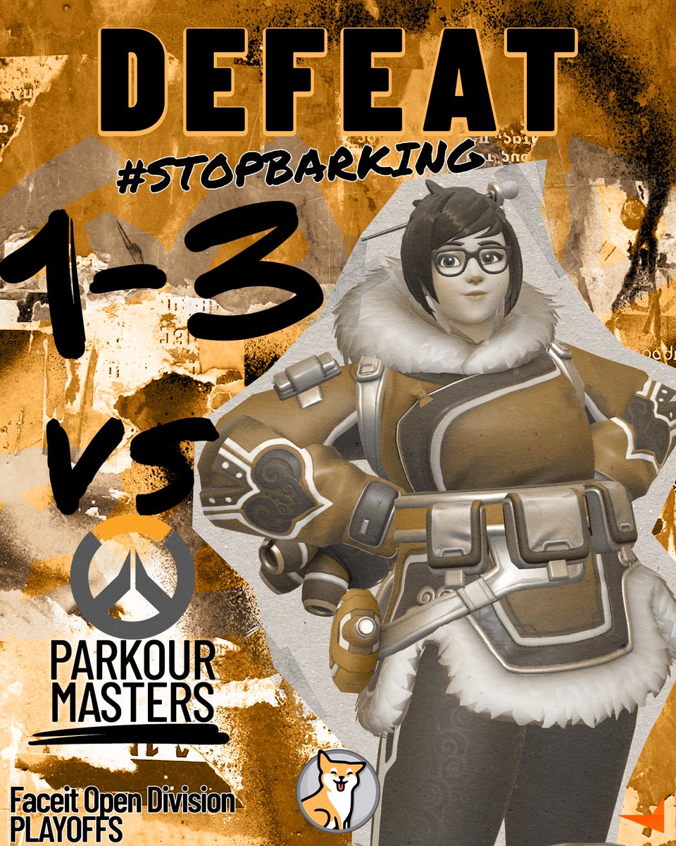 GoodBoys_gg's tweet photo. okay, they MIGHT be the masters.. ๐ซฅ
1-3 Loss against Parkour Masters in #FACEIT tonight. Thankfully we are the masters as well. (at running it in lower bracket ๐)
#StopBarking ๐ถ https://t.co/s3SUZOufkt