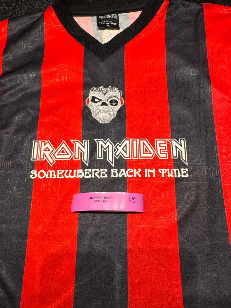 Up The Irons 
#IronMaiden #Argentina #TheFuturePastWorldTour 
<a href="/IronMaiden/">Iron Maiden</a>