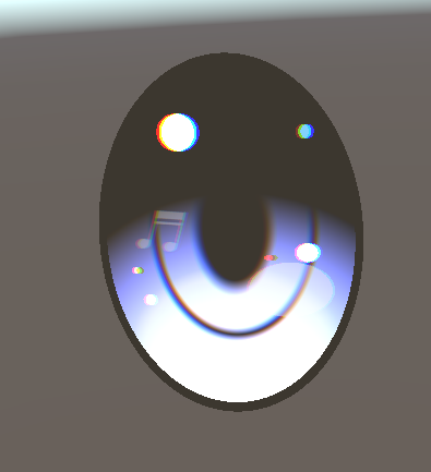Appletea_VRC's tweet image. 昨日ふと閃いてプロシージャルな立体視瞳Shader作ったにゃ~!!٩(๑òωó๑)۶✨
基本的にすべてShaderだけで表現して、テクスチャを描かなくてもマテリアルをいじるだけでハイライト、影の位置と色を調整出来たり、色収差エフェクトや環境光反射も搭載!!!✨
#VRChat #shader
↓続く!