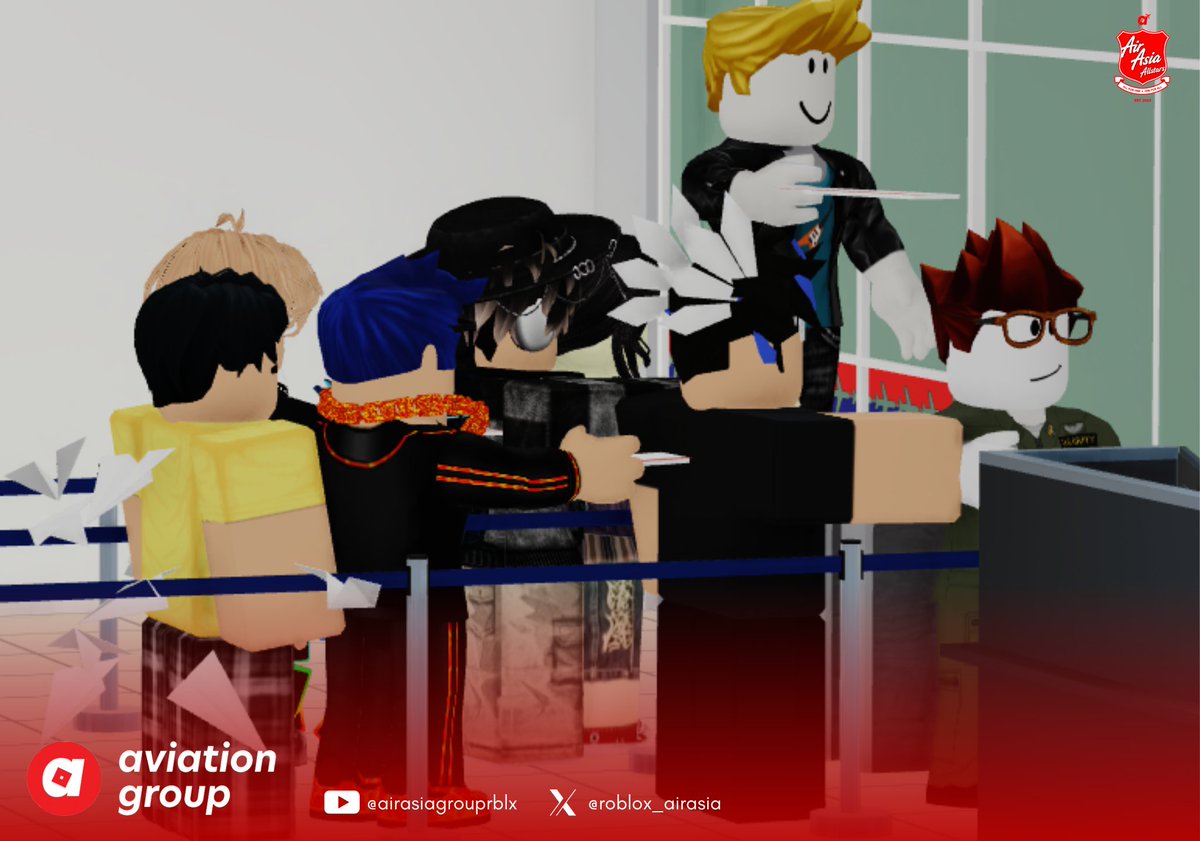 roblox_airasia's tweet photo. Thank you to everyone who participated in the first flight of December 2024. We hope to have you here with us again next time!
#NowEveryoneCanFly
#airasiaroblox
#airasiagroupbhd
#roblox https://t.co/LWDQZvoavJ
