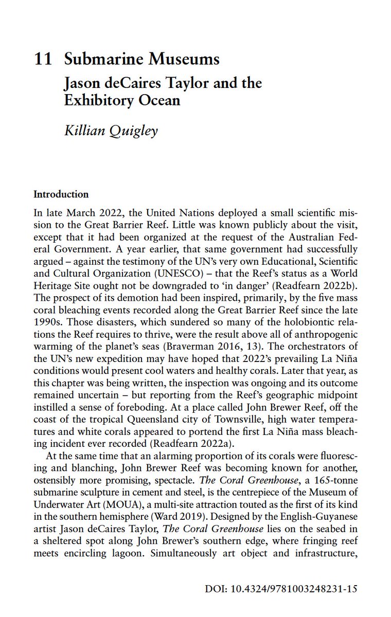 killian_quigley's tweet image. "Submarine Museums,"
for @FelicityPicken and @EmmaWaterton1's
Shores, Surfaces, and Depths,
out now.
🪸🤿⚓️🎨
routledge.com/Shores-Surface…