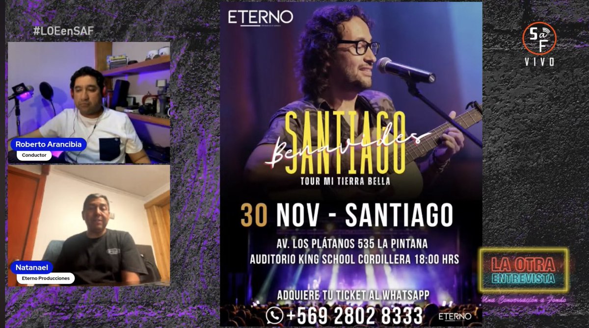 SenalaFondo's tweet photo. Entrevista a Paula Sepúlveda y Álvaro Morales con toda la información de Santiago Benavides en Temuco y Santiago… Míralo aquí 👉🏼 https://t.co/qYLh7KxJUV https://t.co/0XLgfHoTAQ
