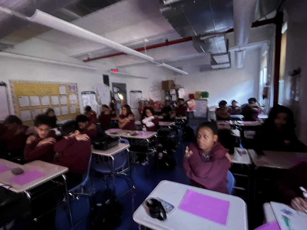 collinsnyc's tweet image. Today’s beauty Part I - #chairyoga for the 1st time in #APPreCalculus clsss today. #MondayMindfulness