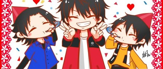 shibalen21's tweet photo. 全然浮上してなくてすみませんです
123の日だから
三兄弟過去絵投下しておきます
❤️💙💛 https://t.co/Mhb4mwwJcP