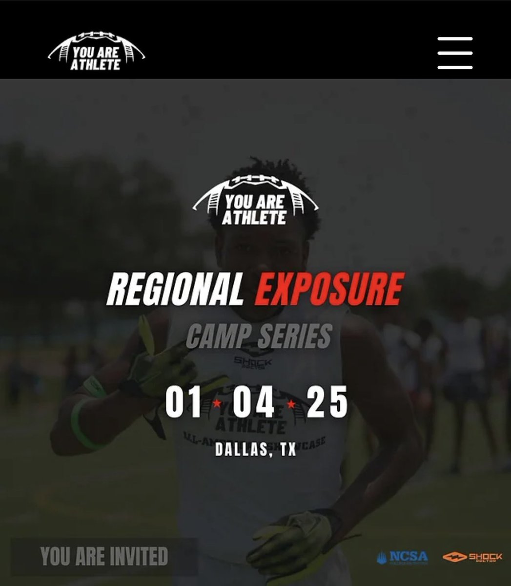 Mason Sample (@the_agent_99) on Twitter photo MAJOR thank you to <a href="/ShockDoctor/">Shock Doctor</a> and <a href="/youareathlete/">You Are Athlete</a> for this invite to the camp and you can count me in! 💯 MAJOR thank you to <a href="/ShockDoctor/">Shock Doctor</a> and <a href="/youareathlete/">You Are Athlete</a> for this invite to the camp and you can count me in! 💯