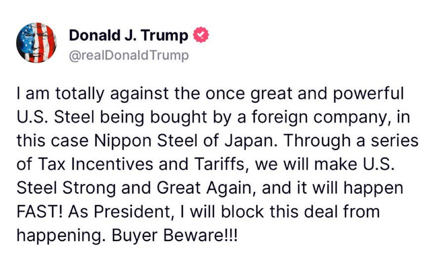 This is what we need: The American government protecting American interests.