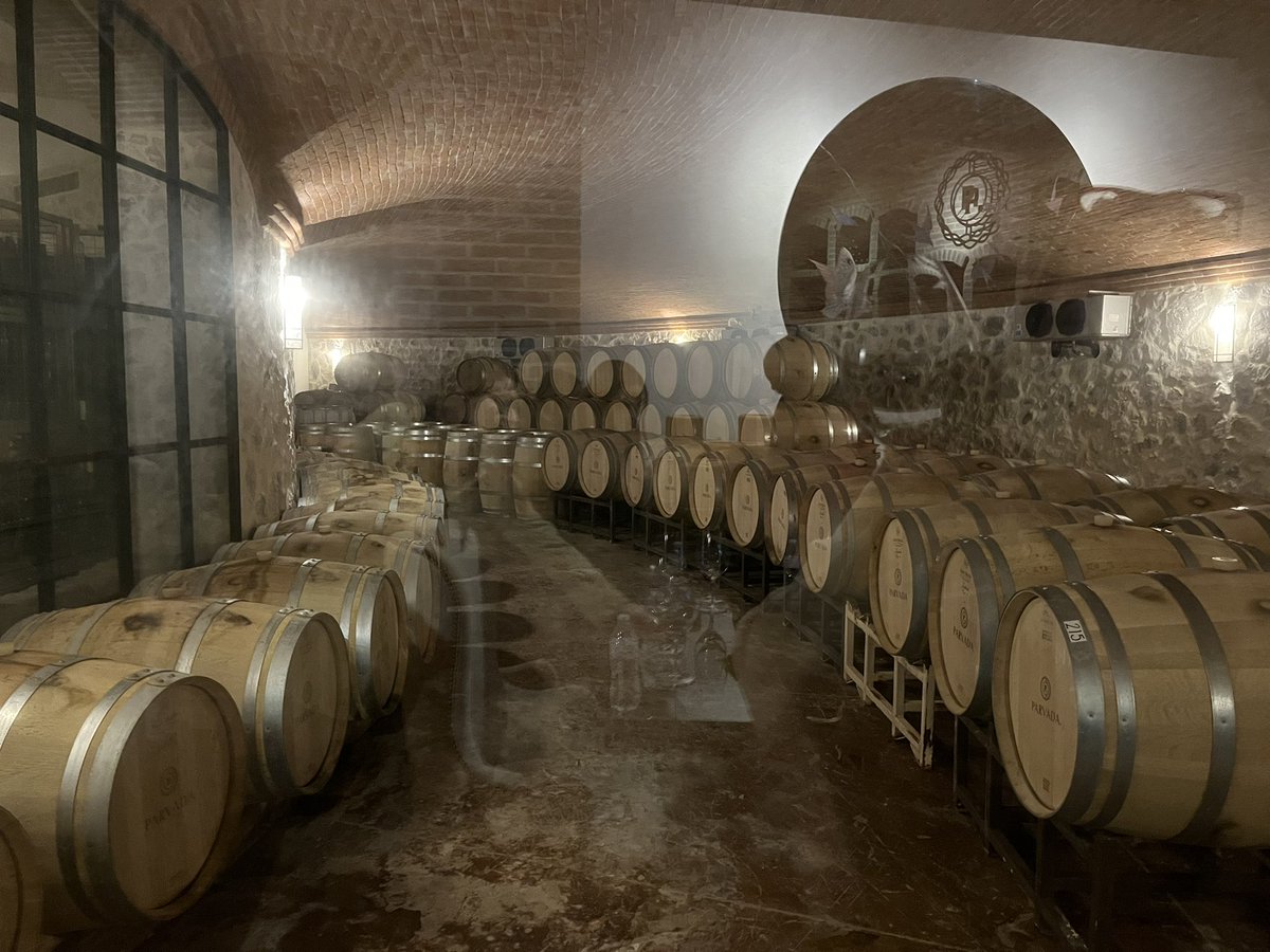Gracias a Paola Rodríguez y el Gobernador <a href="/manolojim/">Manolo Jiménez Salinas</a> por la acogida en el estado de Coahuila. Empezamos nuestro viaje de la mejor manera conociendo vinos locales. #viñedoParvada. 🍷