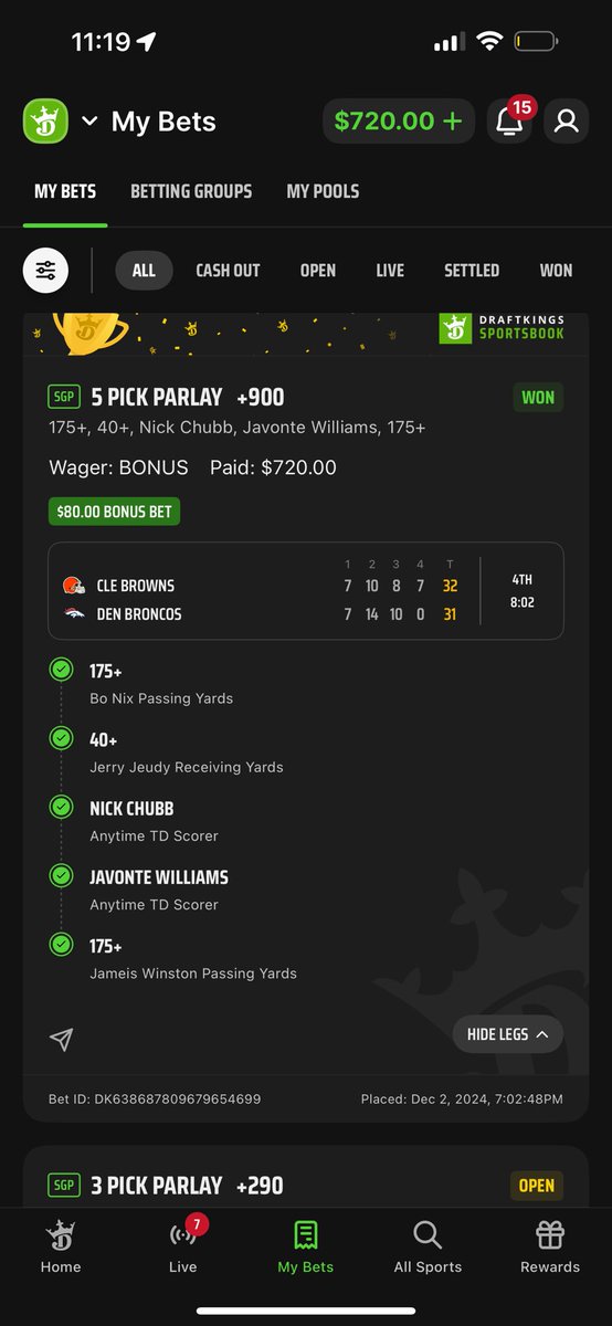 NeilS2218's tweet photo. Boys something wild just happened
Took referral free play to the promise land.
#chubb #MNFxESPN #mnfpicks https://t.co/eEbQPsNZrH