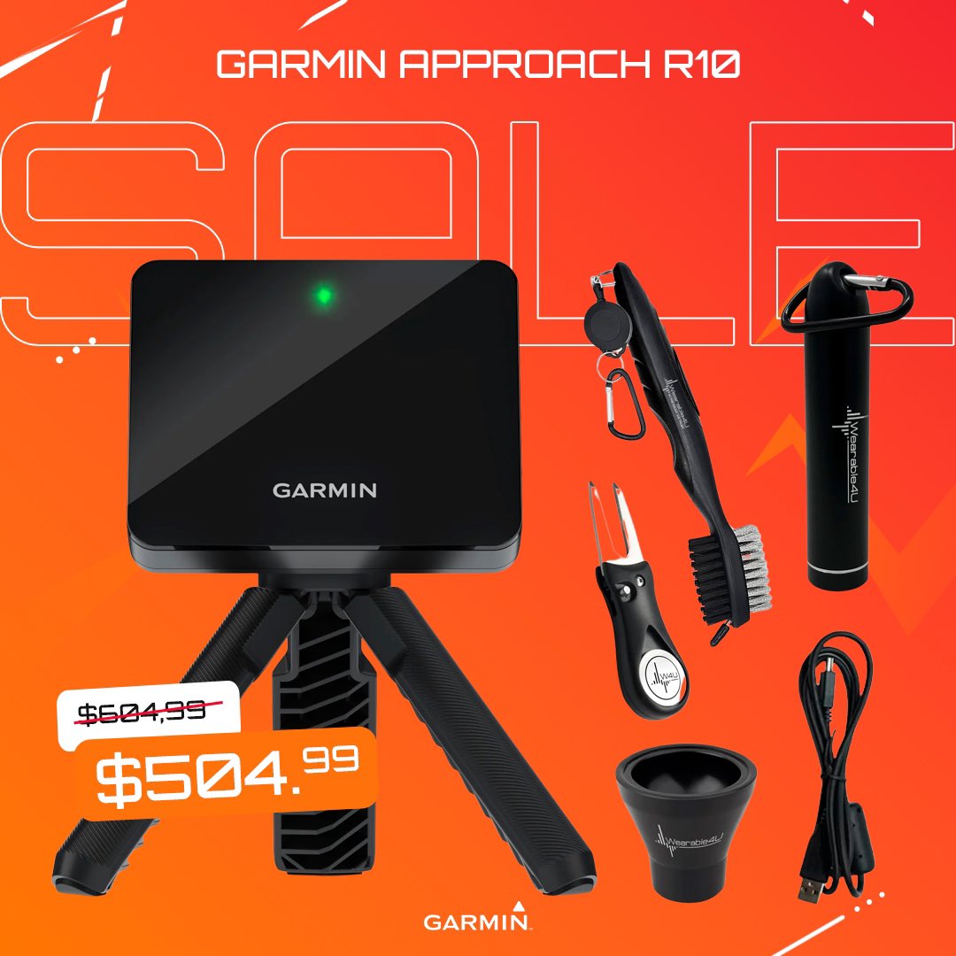 Wearable4U's tweet image. 🏌️‍♂️ Improve Your Game with $100 Off the Garmin Approach R10! 🏌️‍♀️

📉 Was: $604.99
📈 Now: $504.99
💰 You Save: $100!

🛒 wearable4u.com/products/garmi…

#GolfLife #GarminApproachR10 #GolfTraining #SmartGolfTech #Wearable4UDeals
