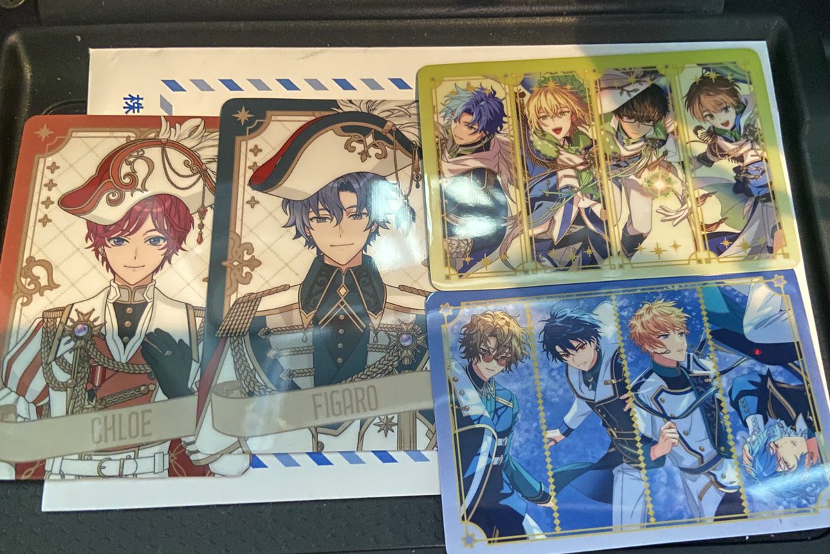 【交換】まほやく 魔法使いの約束 ウエハース 5周年 ローソン

譲：*フィガロ クロエ 3周年 南 4周年 東

求：*ネロ *ファウスト ブラッドリー
1周年 東

*は印同士交換希望
検索からもお待ちしております