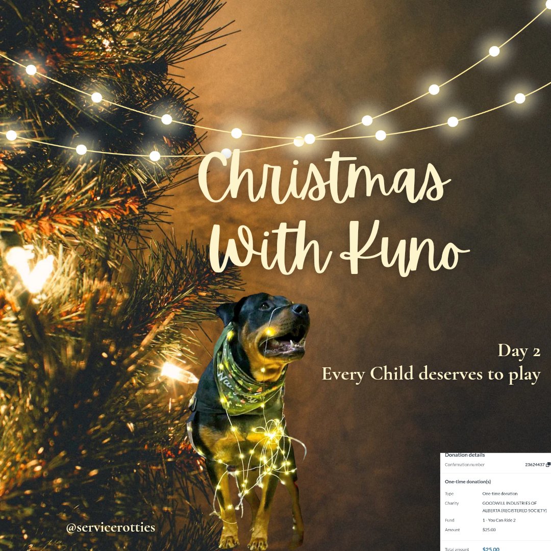 Team Servicerottie🇨🇦🐕🦺🦽 (@servicerotties) on Twitter photo It's day 2 of our annual #CharityAdvent Countdown and today we're going to introduce you to You Can Ride 2. <a href="/YouCanRide2/">You Can Ride 2</a> is a program that lends modified bikes to kids with disabilities and has an adapted cycling program so they can safely learn to ride them. They also assist It's day 2 of our annual #CharityAdvent Countdown and today we're going to introduce you to You Can Ride 2. <a href="/YouCanRide2/">You Can Ride 2</a> is a program that lends modified bikes to kids with disabilities and has an adapted cycling program so they can safely learn to ride them. They also assist