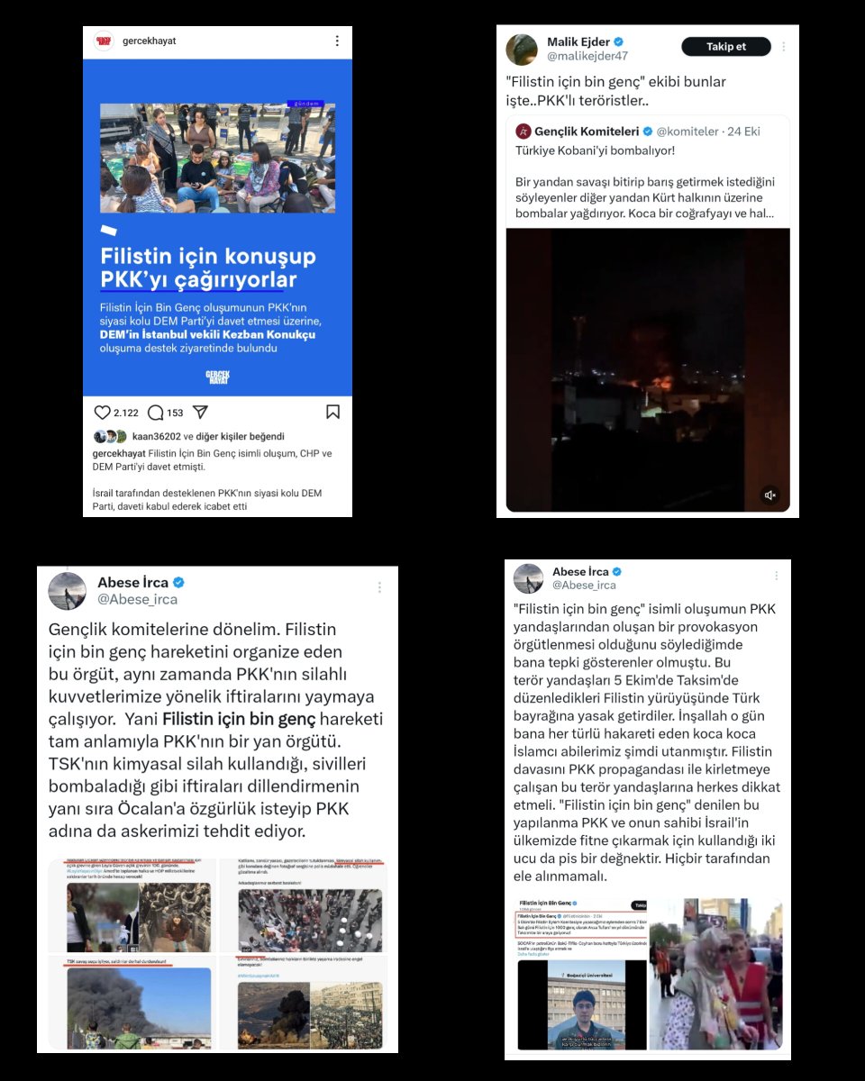 goruntulumakale's tweet photo. Cumhurbaşkanı #Erdoğan'ı TRT World Forum'da konuşma yaptığı sırada protesto eden ve sonrasında tutuklanan eylemcilerden bazılarının PKK'nın gençlik yapılanması olduğu iddia edilen #FilistinİçinBinGenç üyesi oldukları ortaya çıktı. https://t.co/u1JTbOlzwz