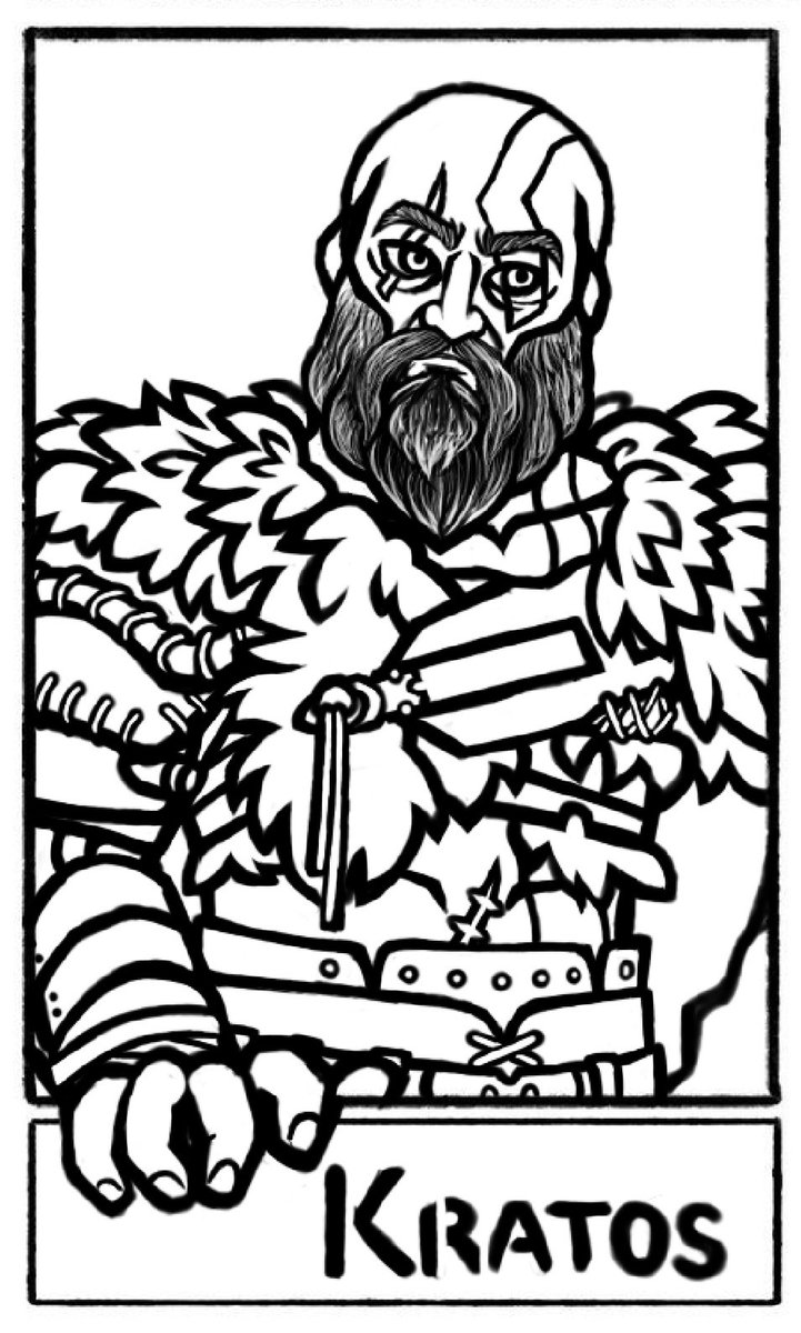 Loreto_Nova_S's tweet photo. Lineart for #Kratos from #GodOfWarRagnarok is finished! I've, honestly, never drawn a character like him and had so much fun working on it!

Who should be next?

#art #digitalart #sixfanarts #artrequests #whatshouldidraw #sixfanartschallenge #artpractice #fanart #GodofWar https://t.co/zcmqAfU4I3