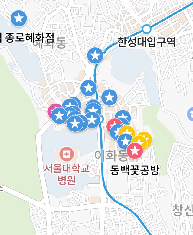 elphaba79's tweet photo. 혜화 맛집(내기준) 추천 타래
저는 가난한 대학생이라 가격도 고려해요
웬만큼 음 ㄱㅊ? 하면 냅다 맛집임 https://t.co/xgirVgXLsd