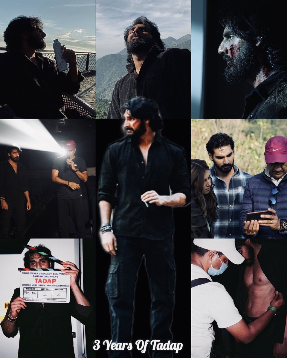 Team_AhanShetty's tweet photo. 3 Years Of Tadap ❤️

#AhanShetty @TaraSutaria @NGEMovies @WardaNadiadwala @milanluthria @TSeries #3YearsOfTadap https://t.co/KjhHYltLYX
