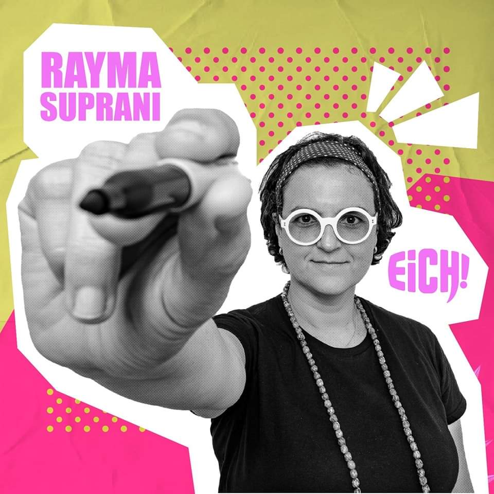 Cada vez estamos más cerca del EICH2024 y eso nos llena de entusiasmo.
Estamos muy felices por la asistencia  de Rayma Suprani (<a href="/raymacaricatura/">Rayma</a>)