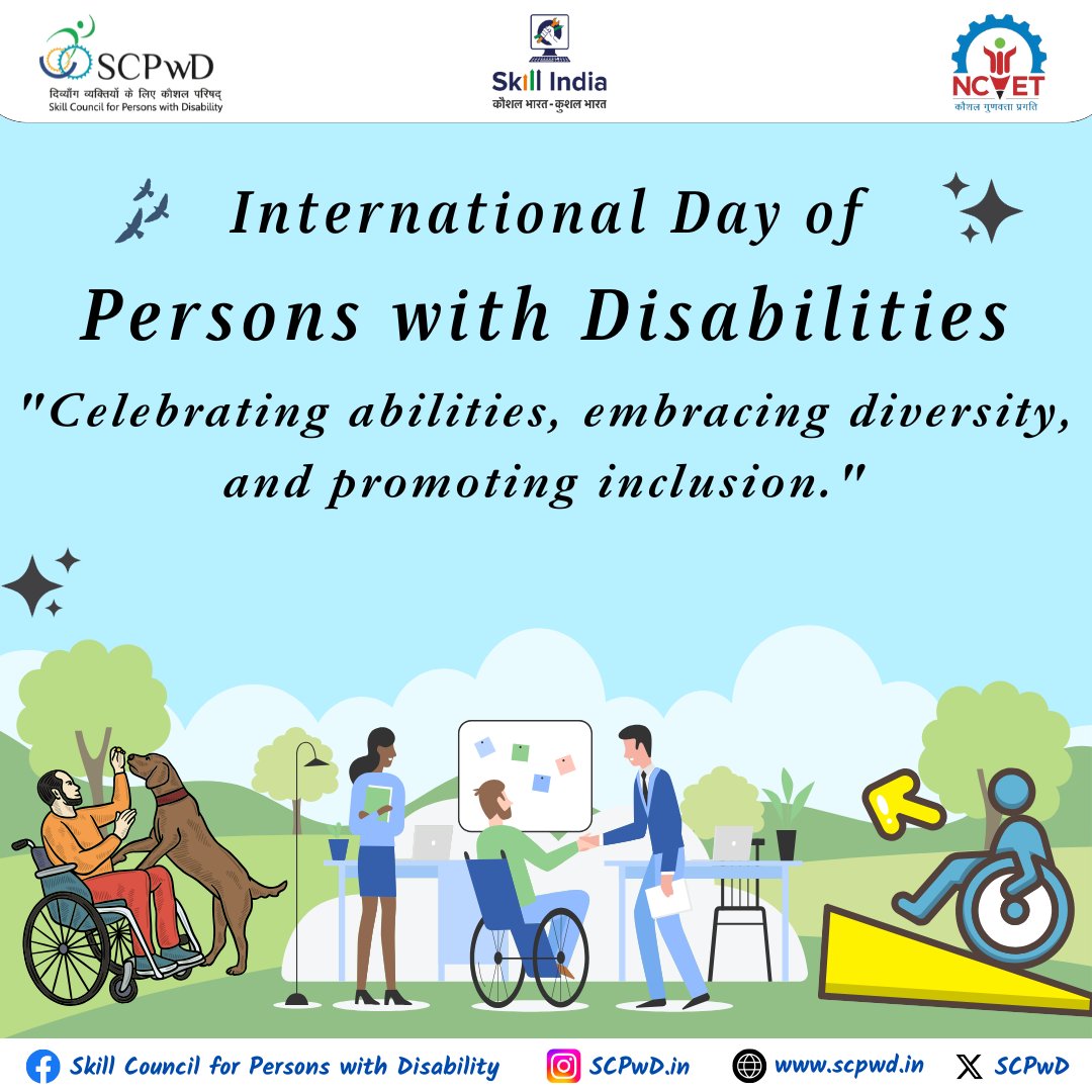 SCPwD - Skill Council for Persons with Disability (@scpwd) on Twitter photo 