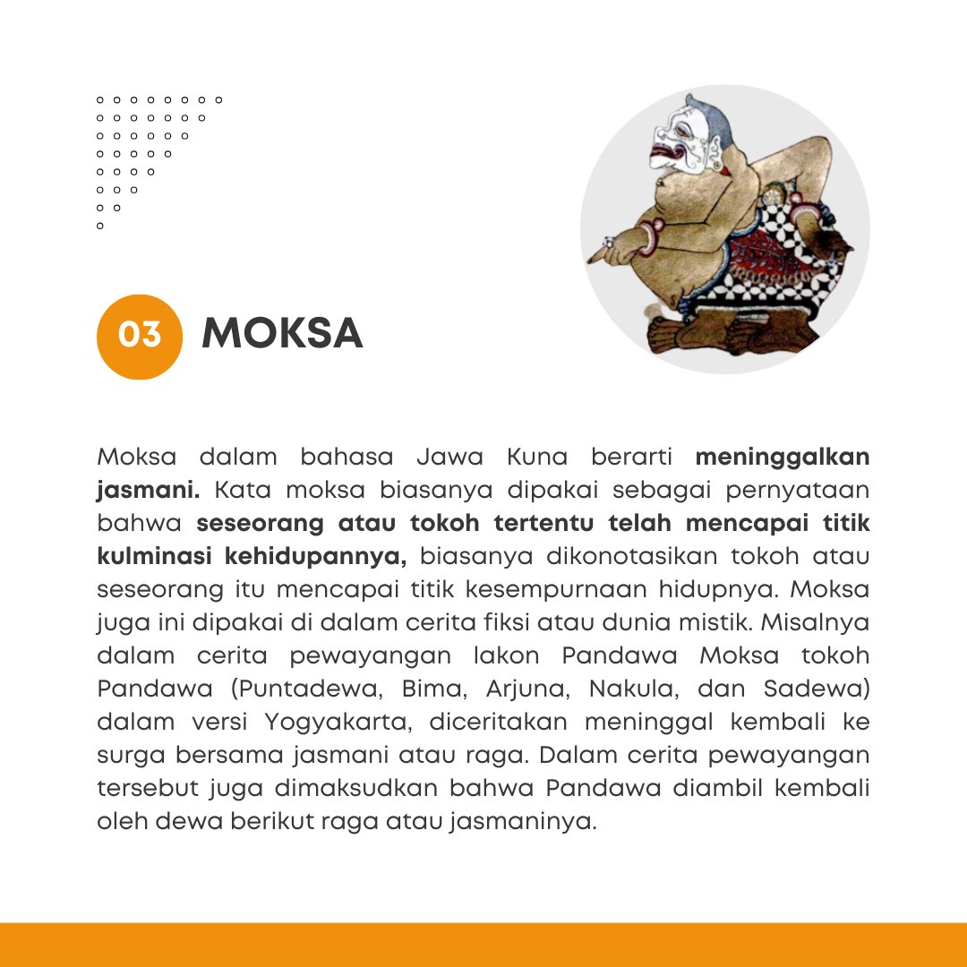 Yayasan LKiS (@yayasanlkis) on Twitter photo PART 7 | Berikut 3 istilah yang sering muncul dalam diskursus penghayat kepercayaan.
#Penghayat #Indonesia #YLKiS #AgamaLokal #Adat #Tradisi #Kepercayaan #Infografis #Istilah #mistik #okultisme #moksa PART 7 | Berikut 3 istilah yang sering muncul dalam diskursus penghayat kepercayaan.
#Penghayat #Indonesia #YLKiS #AgamaLokal #Adat #Tradisi #Kepercayaan #Infografis #Istilah #mistik #okultisme #moksa