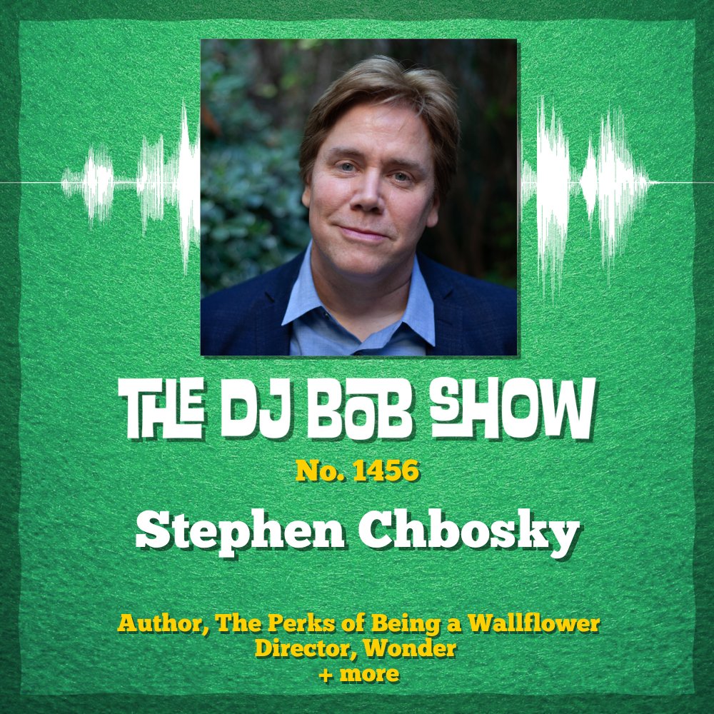 TheDJBobShow's tweet photo. Join DJ Bob as he celebrates his 30th birthday with the acclaimed filmmaker and author,
@StephenChbosky. After eleven years of manifesting, this highly-anticipated chat with the director of The Perks of Being a Wallflower and Wonder is finally here!
https://t.co/uPY8aEUyg7 https://t.co/B0JrlwjVRF