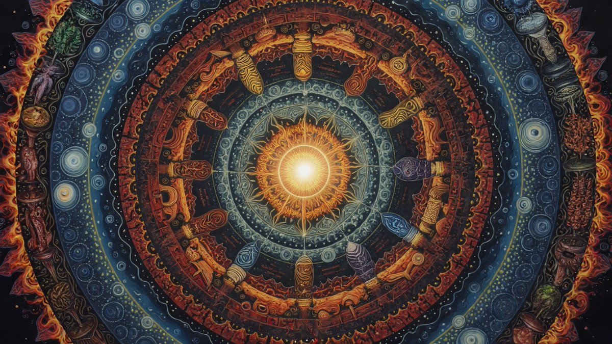 WordTrafficker's tweet image. i got this thought today about the creative process 

-- the only way to attain infinity is to create.

and decided to brainstorm with @LumaLabsAI #dreammachine with that. How trippy is this 😅