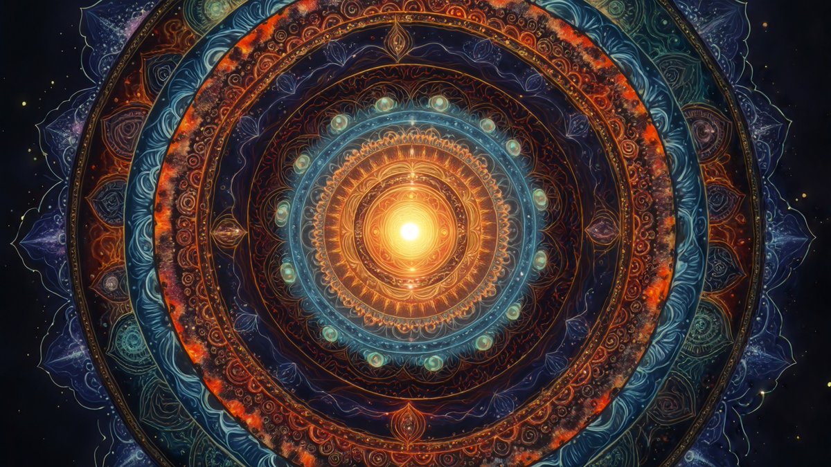 WordTrafficker's tweet image. i got this thought today about the creative process 

-- the only way to attain infinity is to create.

and decided to brainstorm with @LumaLabsAI #dreammachine with that. How trippy is this 😅