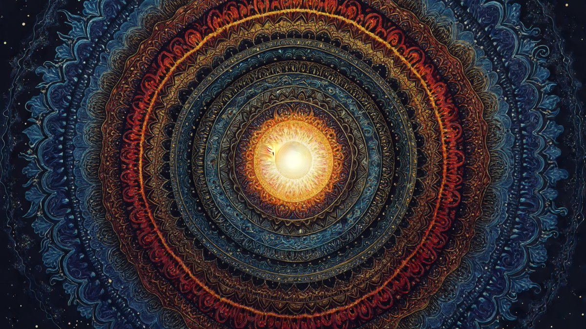 WordTrafficker's tweet image. i got this thought today about the creative process 

-- the only way to attain infinity is to create.

and decided to brainstorm with @LumaLabsAI #dreammachine with that. How trippy is this 😅