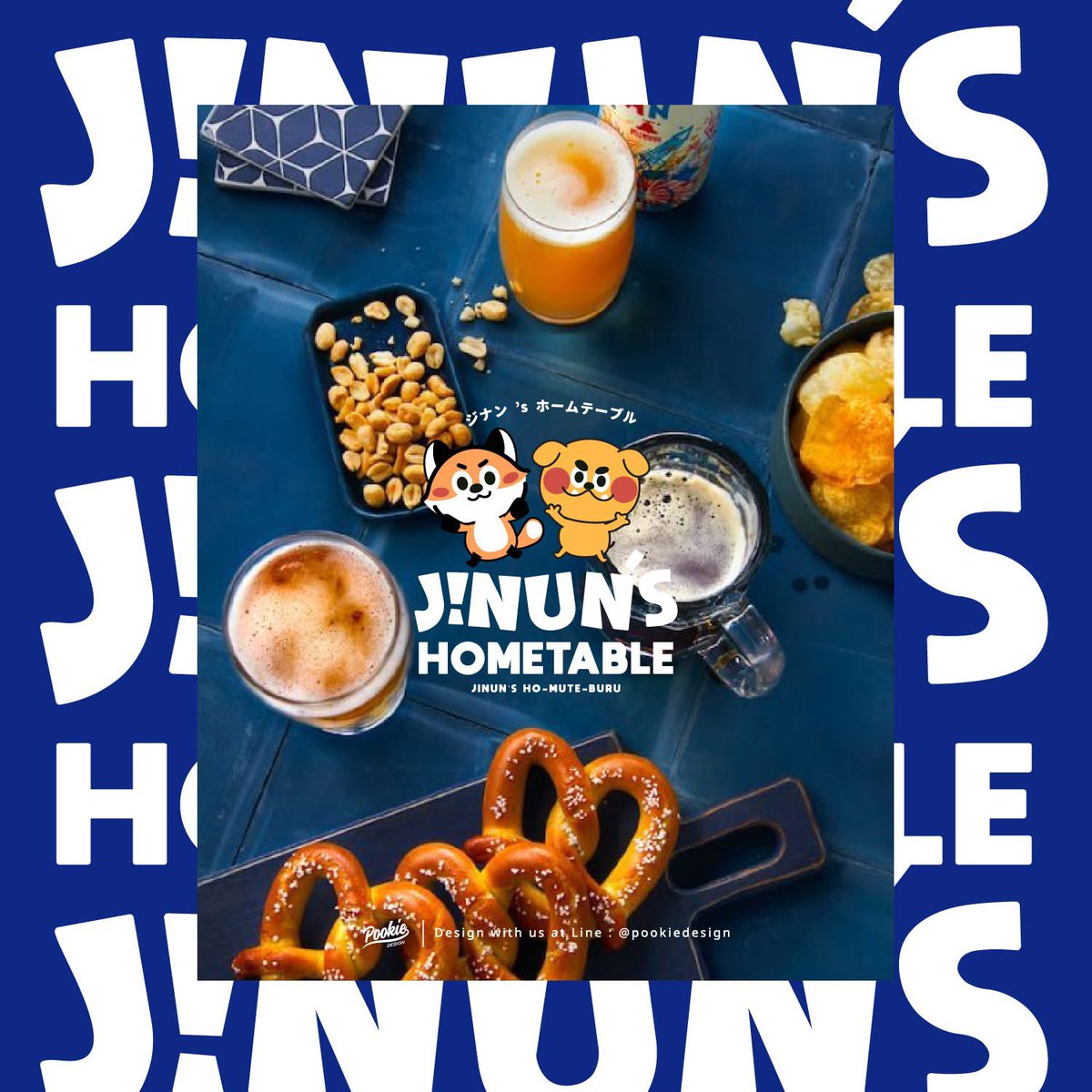 Pookiedesign1's tweet photo. Logo Project : jinun's hometable
Cartoon Characters 
Logo / cartoon characters / ci brand / Packaging / Banner / Ads 
 LINE:@pookiedesign
หรือคลิก> https://t.co/T9IDbFqInA
#ออกแบบโลโก้ #โลโก้ #ออกแบบ #logo #design #artwork #ออกแบบกล่อง #graphic #pookiedesign #รับออกแบบ https://t.co/wYup1UJAo4