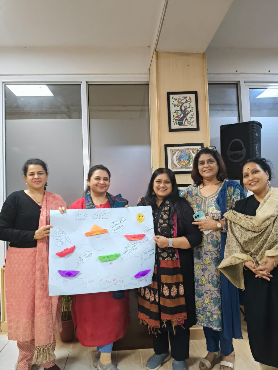 PublicAhlcon's tweet image. Teachers from Ahlcon attended  CBSE Capacity Building Programme on Learning Outcomes and Pedagogies at Salwan Public School, Delhi.
#LifelongLearning #UnlearnToLearn 
@ashokkp @Ahlconpublic1 @seemasoniaps @MamthaSays @monikakarnatac @GanguliKuhu