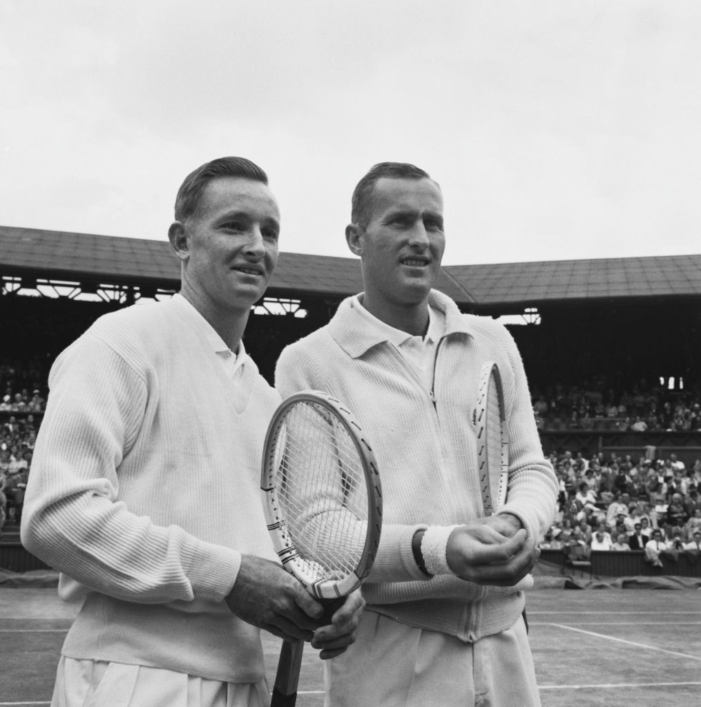 I am deeply saddened to hear of the passing of my dear mate and fellow lefty, Neale Fraser. He was a true gem in a golden era of Australian tennis legends - an incredible World No.1, a Grand Slam champion, and a Davis Cup icon. Neale bested me in 2 major finals, pushing me to
