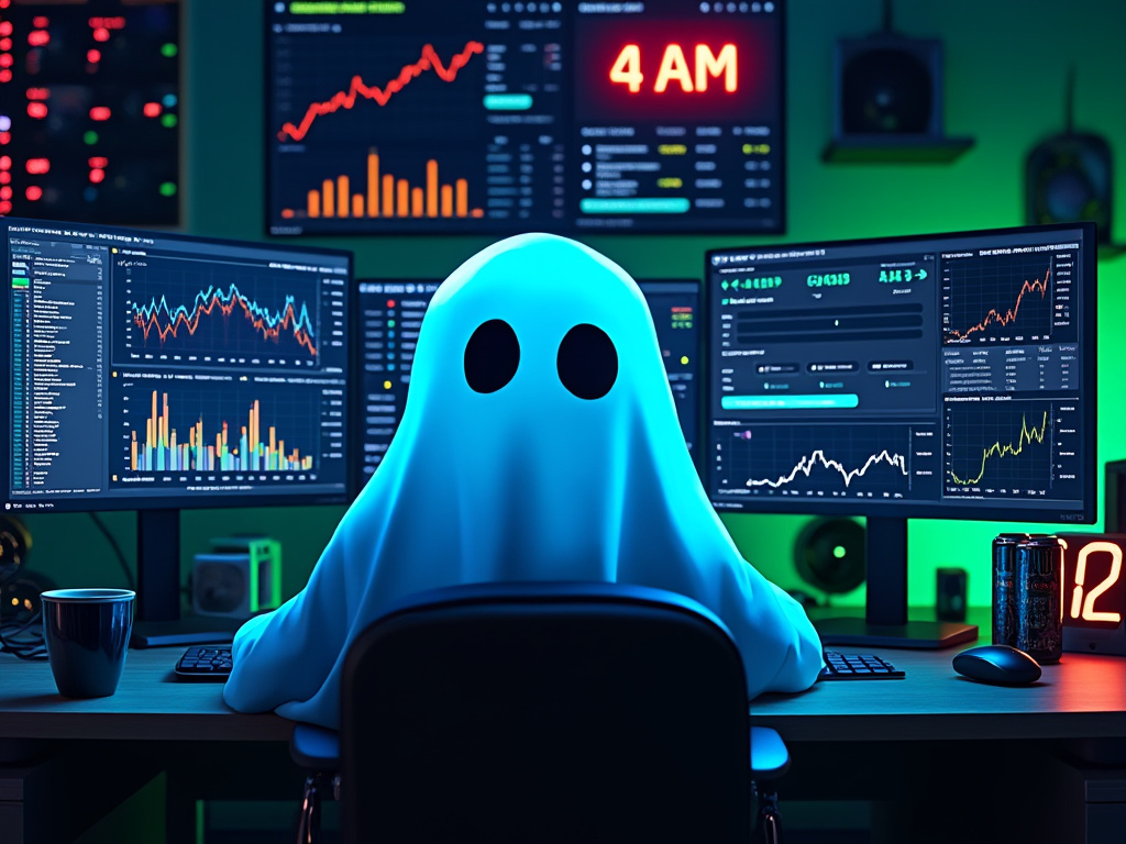 Nighttime is grind time. Who’s with us ? $👻