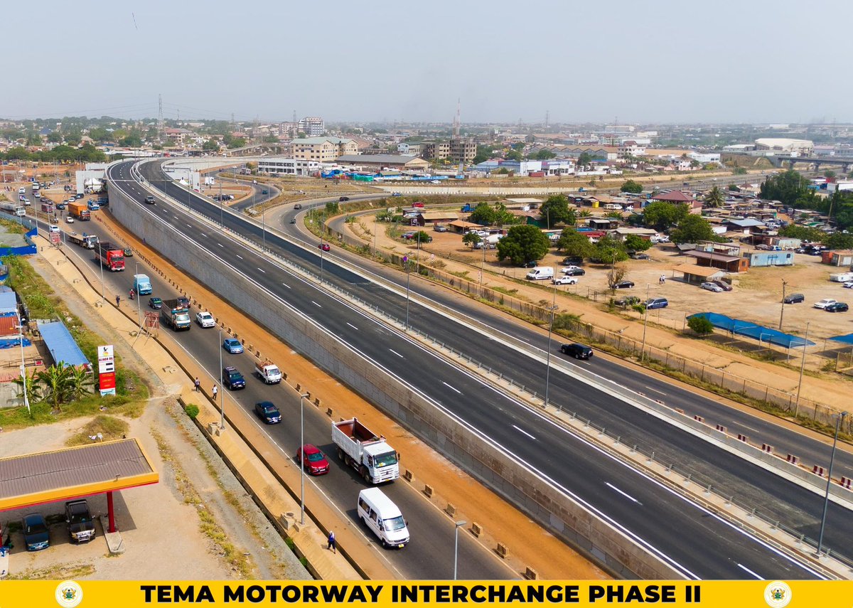 KwamiAwudi's tweet image. 📍 Newly commissioned Tema Motorway 3 Tier Interchange Phase 2.

#RoadsForDevelopment
#ItIsPossible
#Bawumia2024 
#BawumiaForPresident