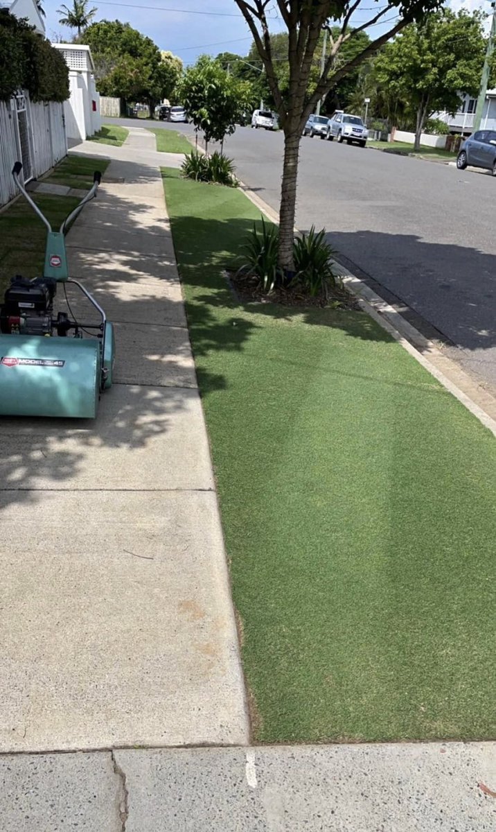 Start enjoying your weekends again.

We do the hard work so you can enjoy your entire weekend. We offer lawn mowing for the discerning homeowner. 

Nothing beats the presentation of a beautifully crafted Cylinder Cut Lawn.

#BeautifulLawns #CylinderMowers #LawnCare
