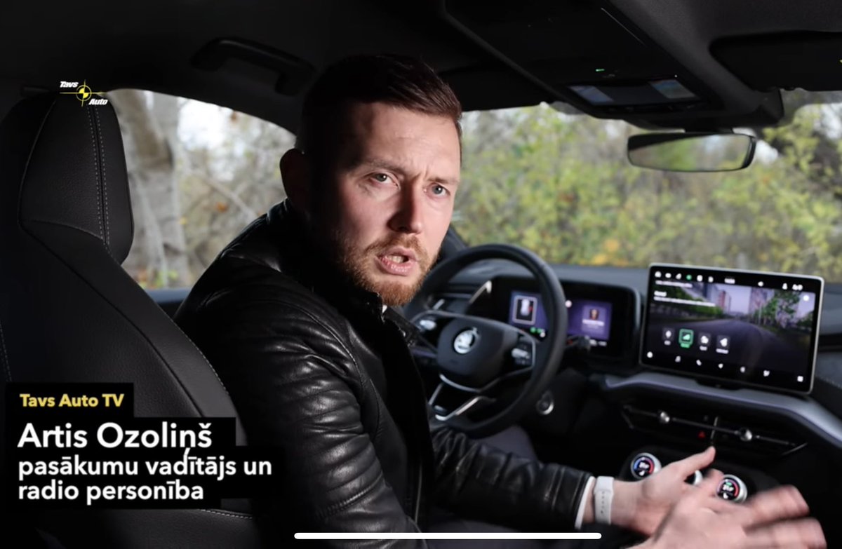 Manā bingo kartiņā šis pat nav ierakstīts! Bija tas gods paviesoties manā iecienītākajā auto raidījumā un patestēt #SkodaKodiaq! 🤩 ej.uz/tatv

Paldies #TavsAutoTV komandai Roberta Jansona vadībā! Un paldies Gustam Kikustam par skaisto pieteikumu! Bravo! 😎