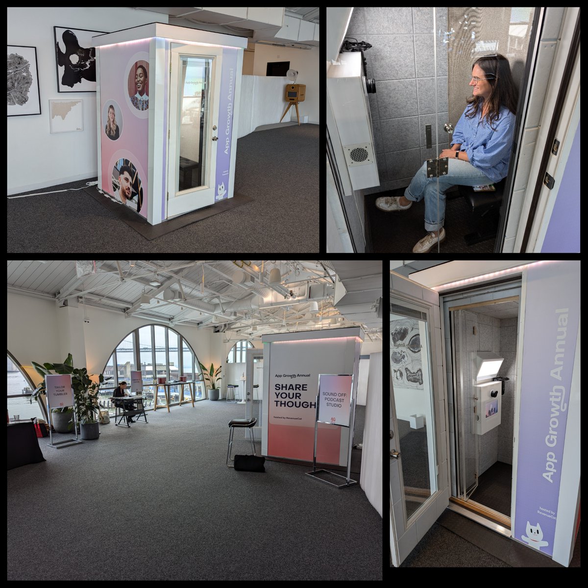 Digisnaps's tweet photo. App Growth Annual Conference: San Francisco, CA

Event attendees talked about their company's app building experiences &amp; recommendations

#soundproofvideobooth #videobooth #videoconfessionalbooth https://t.co/rmVSSRPlqR