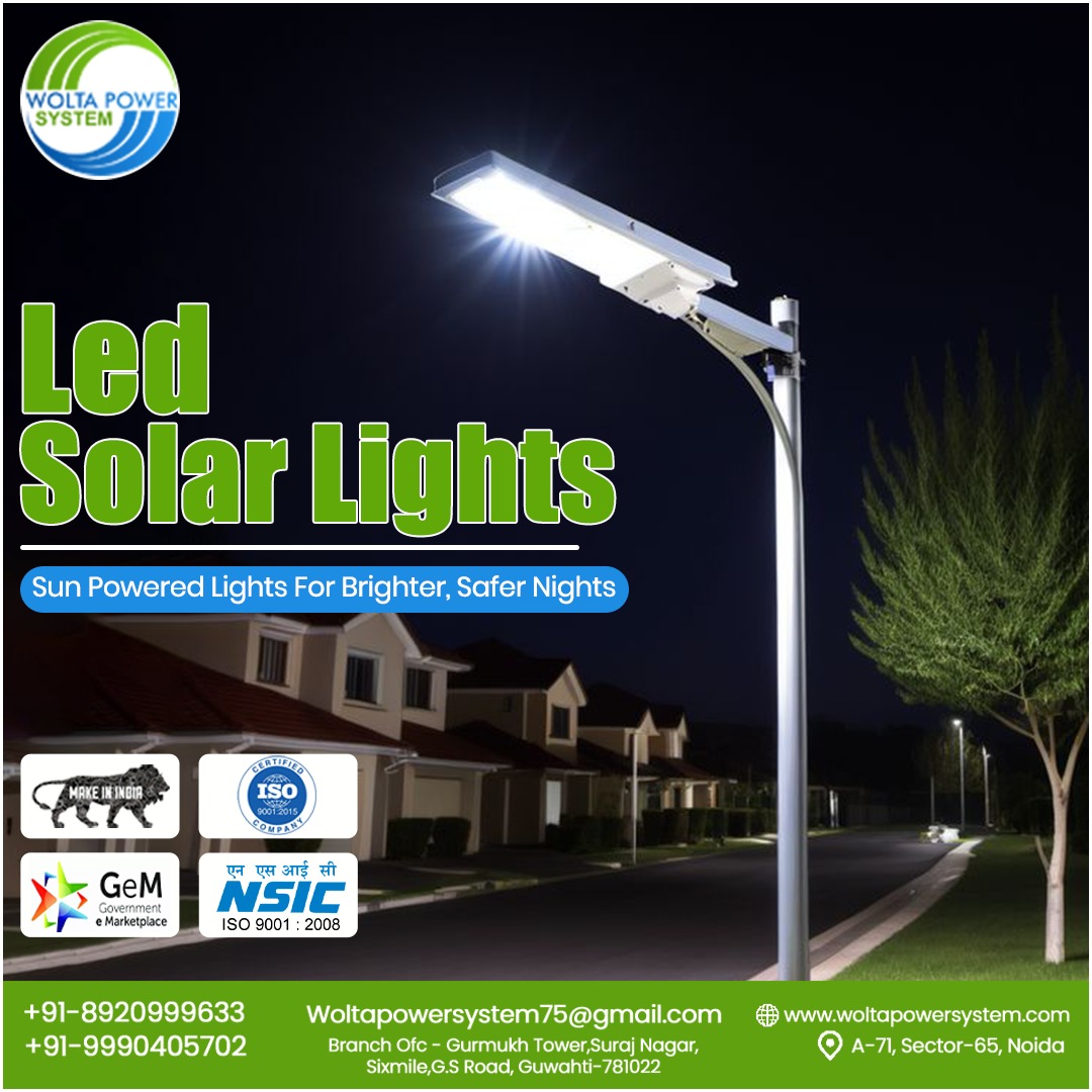 PowerWolta's tweet image. 🌟 Brighten Your Nights with LED Solar Lights with Wolta Power System! 🌟

Harness the power of the sun for brighter, safer, and eco-friendly streets. 🌞✨

📞 +91-8920999633 | +91-9990405702
📧 woltapowersystem75@gmail.com
🌐  woltapowersystem.com

#WoltaPowerSystem #LEDSolar