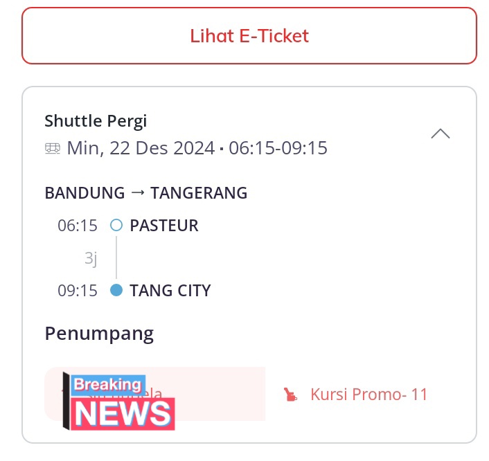 wts tiket daytrans dari pasteur ke tang city 70rb
#zonauang #zonajajan #zonabu